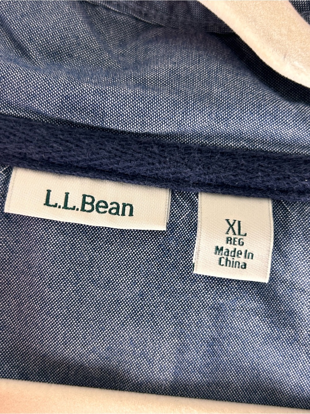 Poshmark Title:
L.L.Bean Striped Quarter Button Pullover XL Prep Sweatshirt Top - Picture 4 of 7